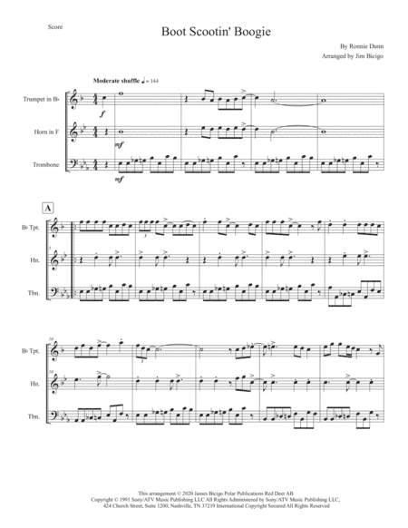 Boot Scootin' Boogie (arr. Jim Bicigo)