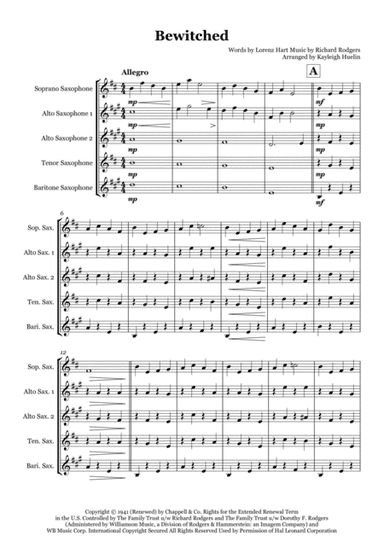 Bewitched (arr. Kayleigh Huelin)