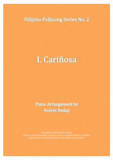 Cariñosa - arranged for Piano Solo (arr. Andrei Hadap)