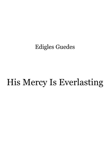 His Mercy Is Everlasting