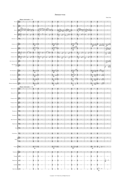 Amusez-vous (Wind Orchestra - Score)