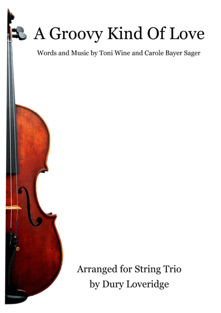 A Groovy Kind Of Love (arr. Dury Loveridge)