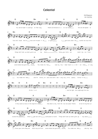 Celestial (arr. Arr. Ed.CAL)