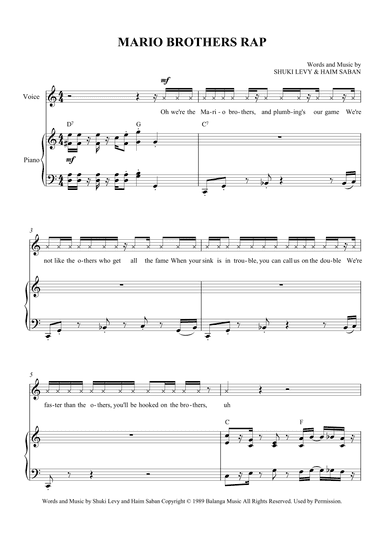 Mario Rap (arr. SCMusic)