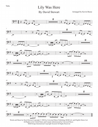 Lily Was Here (arr. Kevin Busse)