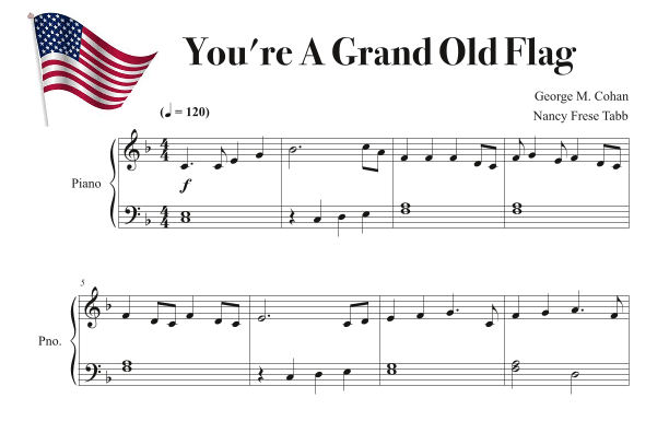 You're a Grand Old Flag (arr. Nancy Frese Tabb)