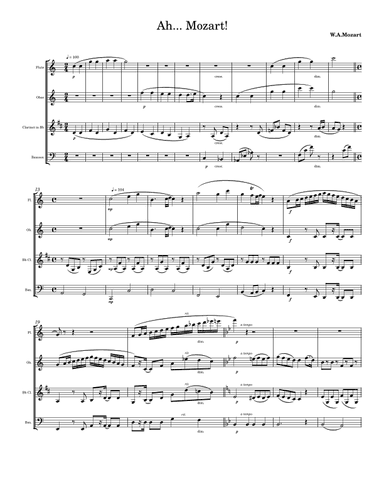 Ah...Mozart!! (arr. Andy Miles)