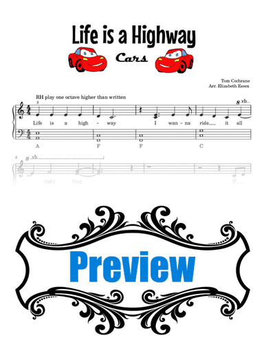 Life Is A Highway (arr. Elizabeth Essex)