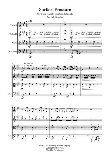 Surface Pressure (arr. Kyle Steindler)