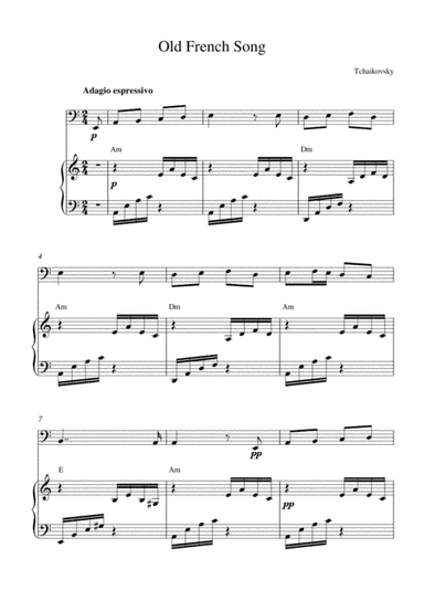 Old French Song (arr. Kaiserin Rebecca)