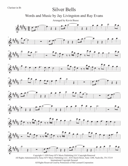 Silver Bells (arr. Kevin Busse)