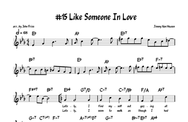 Like Someone In Love (arr. John Fries)