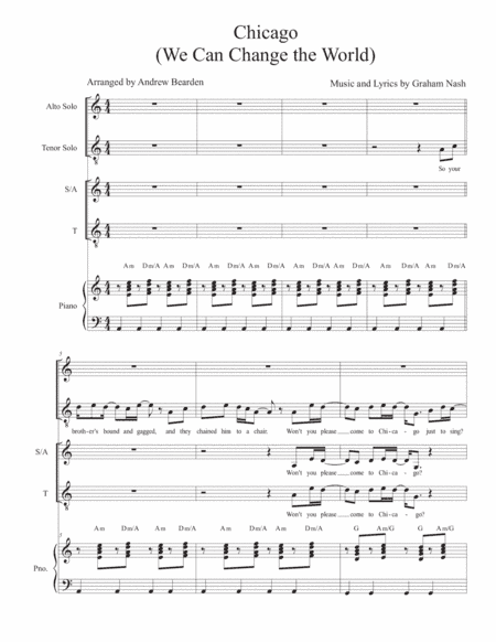 Chicago (arr. Andrew Bearden)