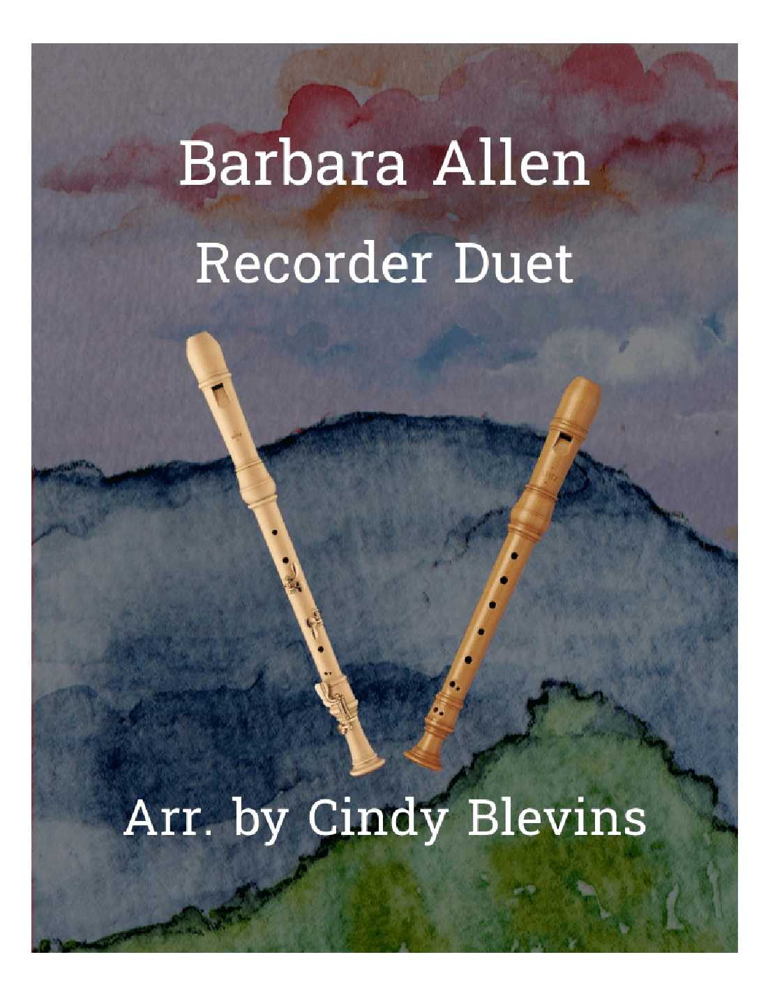 Barbara Allen, Recorder Duet (arr. Cindy Blevins)