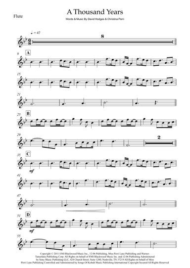 A Thousand Years (arr. Rodrigo Nascimento)