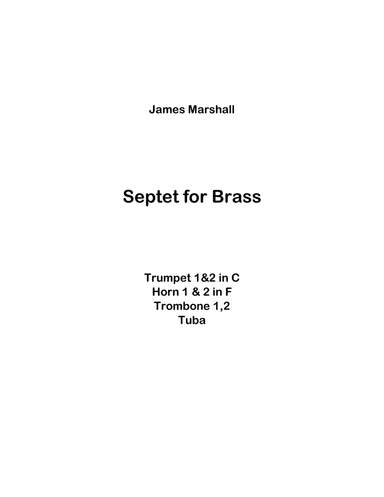 Septet for Brass