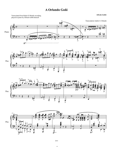 A Orlando Goñi (arr. Andrés S. Orlando)