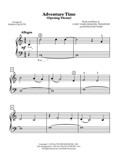 Adventure Time Opening Theme (arr. Maria Colletti)