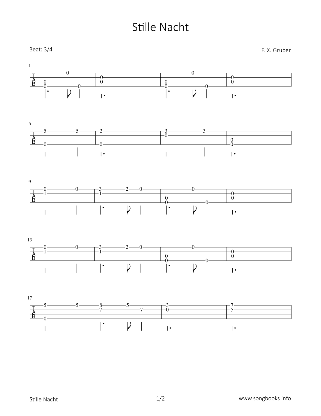 Stille Nacht (arr. Bettina Schipp)