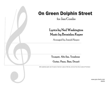 On Green Dolphin Street (arr. Joseph Hasper)