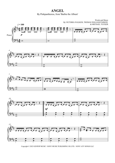 Angel (arr. SCMusic)