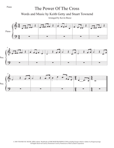 The Power Of The Cross (Oh To See The Dawn) (arr. Kevin Busse)