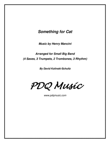 Something For Cat (arr. David Kolinski-Schultz)