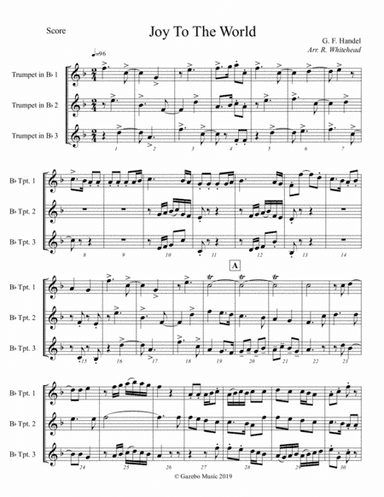 Joy To The World (arr. R. Whitehead)