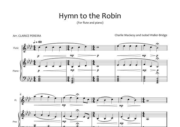 A Hymn For The Robin (arr. Clarice Pereira)