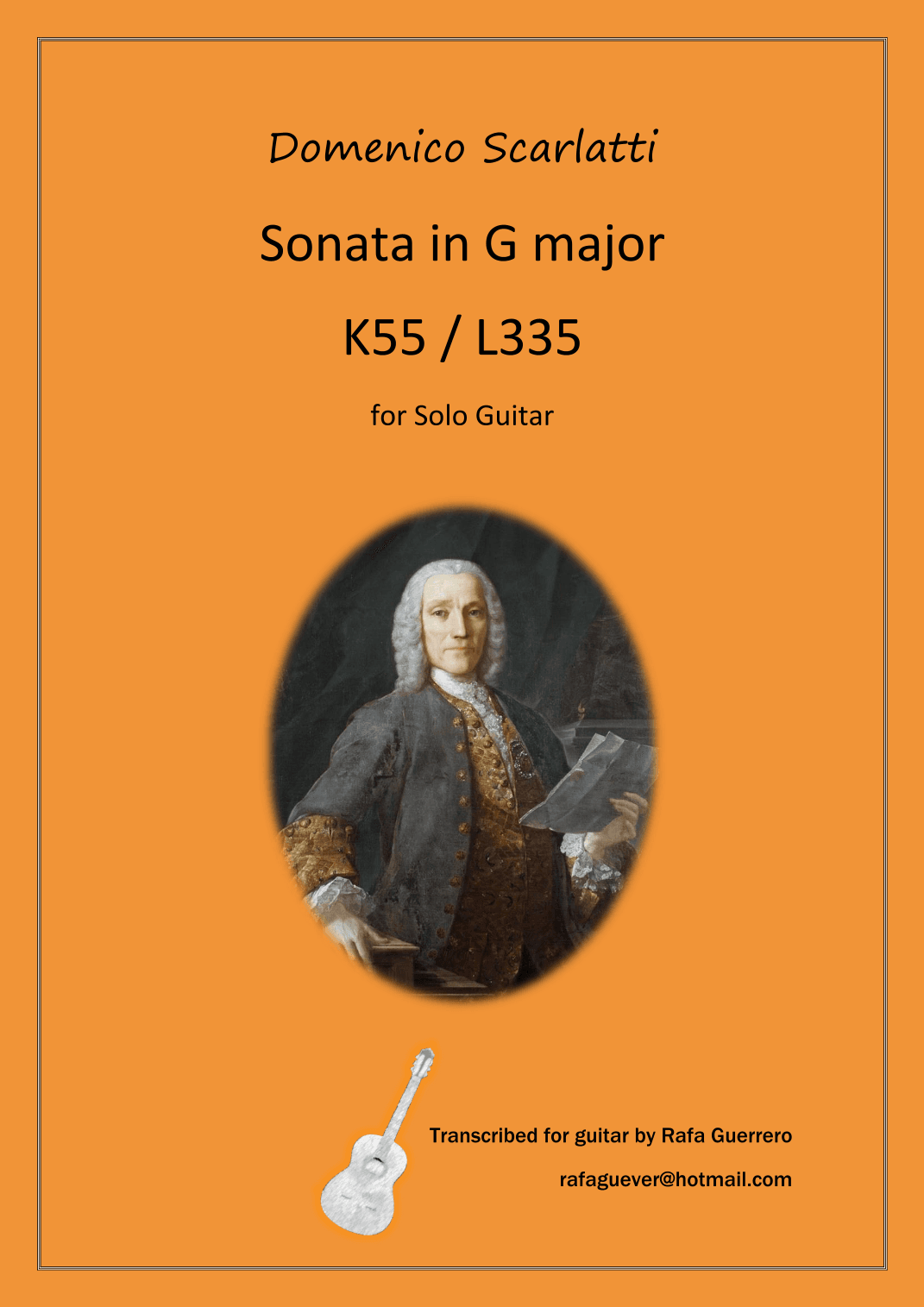 Sonata K55 / L335 (arr. Rafa Guerrero)