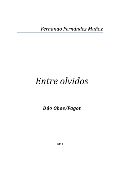 Entre olvidos