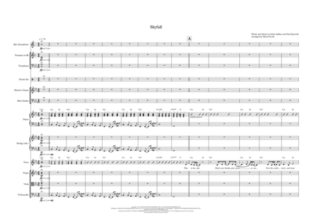 Skyfall (arr. Brian Pesoth)