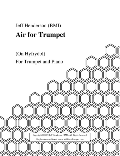 Air for Trumpet (On Hyfrydol) (arr. Jeff Henderson)