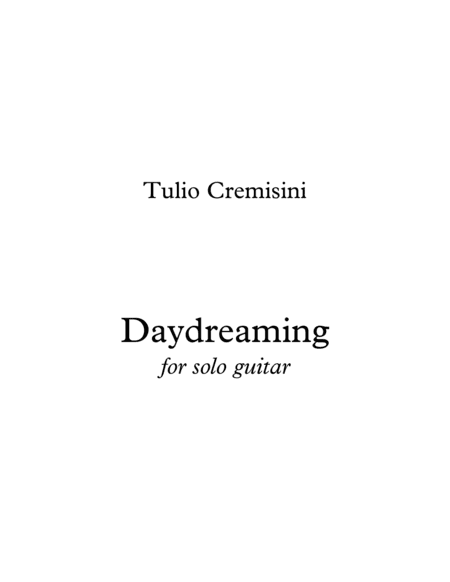 Daydreaming