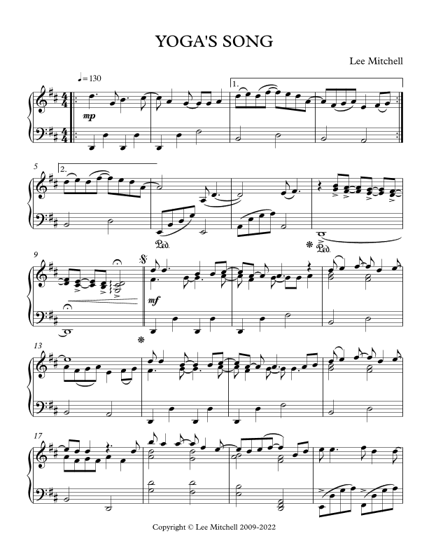 Yoga's Song