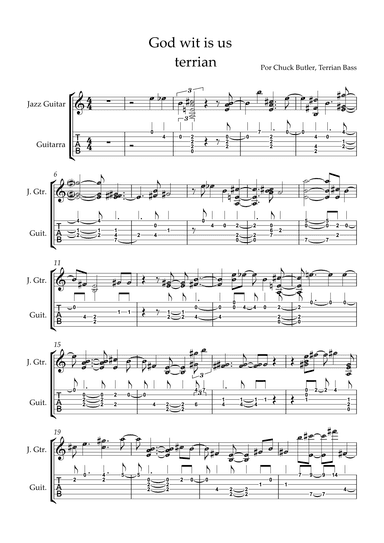 God With Us (arr. by ezequiel)