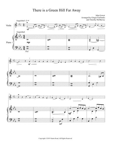 There is a Green Hill Far Away (arr. Saints Road)