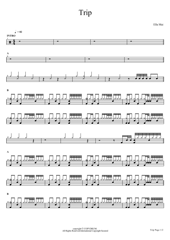 Trip (arr. COPYDRUM)