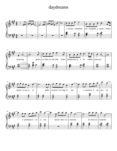 Daydreams (arr. Munya Enany)