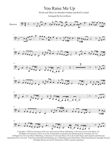 You Raise Me Up (arr. Kevin Busse)