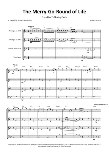 Merry-go-round Of Life (arr. Glauco Fernandes)