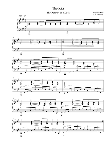 The Kiss (arr. Piano Palt)