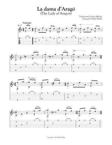 La dama d’Aragó (The Lady of Aragon) (arr. Mark Phillips)