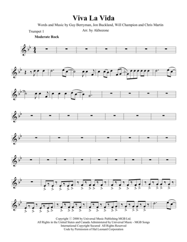 Viva La Vida (arr. John Kim)