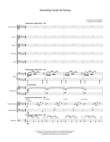 (something Inside) So Strong (arr. David Maddux)