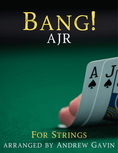 Bang! (arr. Andrew Gavin)