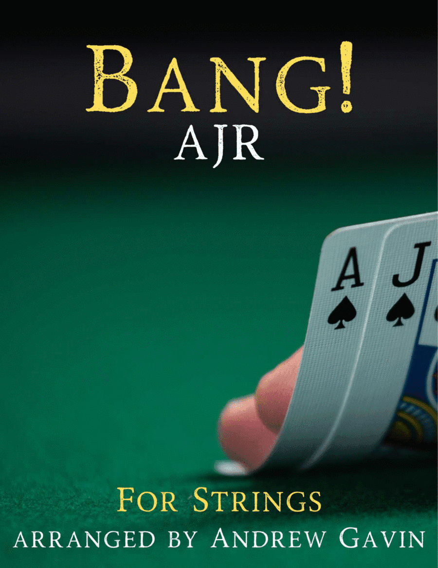 Bang! (arr. Andrew Gavin)
