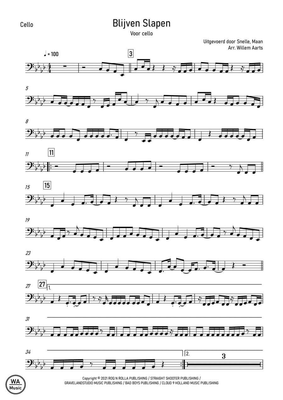 Snelle Maan (arr. Willem Aarts)