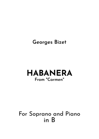 Habanera (arr. Jireh J.)