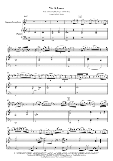 Via Dolorosa (arr. David Kocijan)